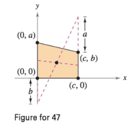 Chapter 7.6, Problem 47E, Centroid of a Common Region In Exercises 45-50, find and/or verify the centroid of the common region 