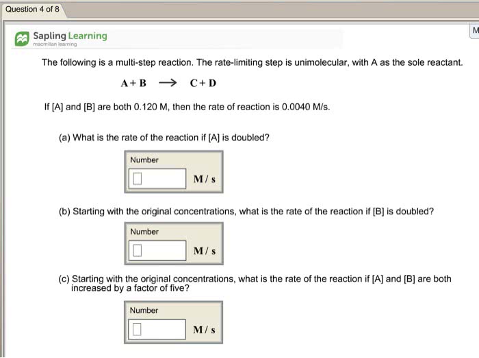 OneClass: A Reaction In Which A, B, And C React To Form Products Is ...