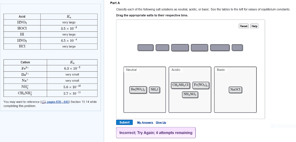 OneClass Classify Each Of The Following Salt Solutions As Neutral 