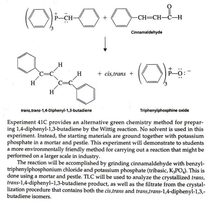 wittig reaction mechanism of benzyltriphenylphosphonium chloride