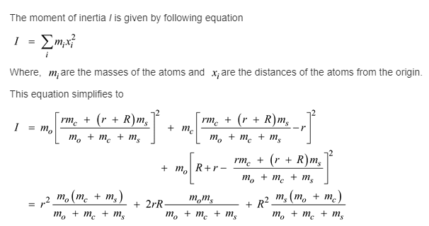 Oneclass The Molecules 16 012c S And C34s Have Values For H 8i 21 Of 608 1 490 A 106 S 1 And