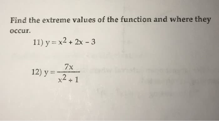 oneclass-please-help-with-questions-find-the-extreme-values-of-the