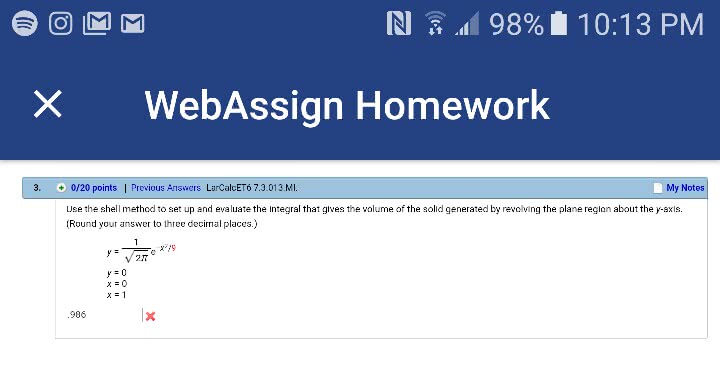webassign homework answers precalculus